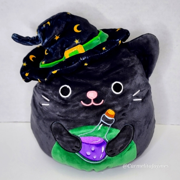🎃 ROSLYN & CLEO 🧙‍♀️🐈‍⬛️ Witch & Cat FlipAMallow Halloween 2024 Squishmallow - Picture 3 of 8